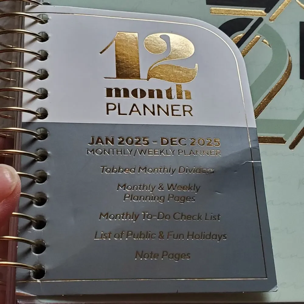 The Creative Expert 12 Month Dated Planner Read Description